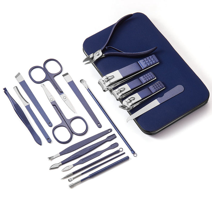 18-Piece Manicure Beauty Set Stainless Steel Nail Clippers Beauty Tools